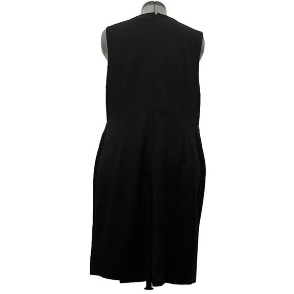 Rebel by Rebel Wilson NWOT Sz 1X Faux Wrap Surplice Neckline Lined  Dress - Picture 6 of 7